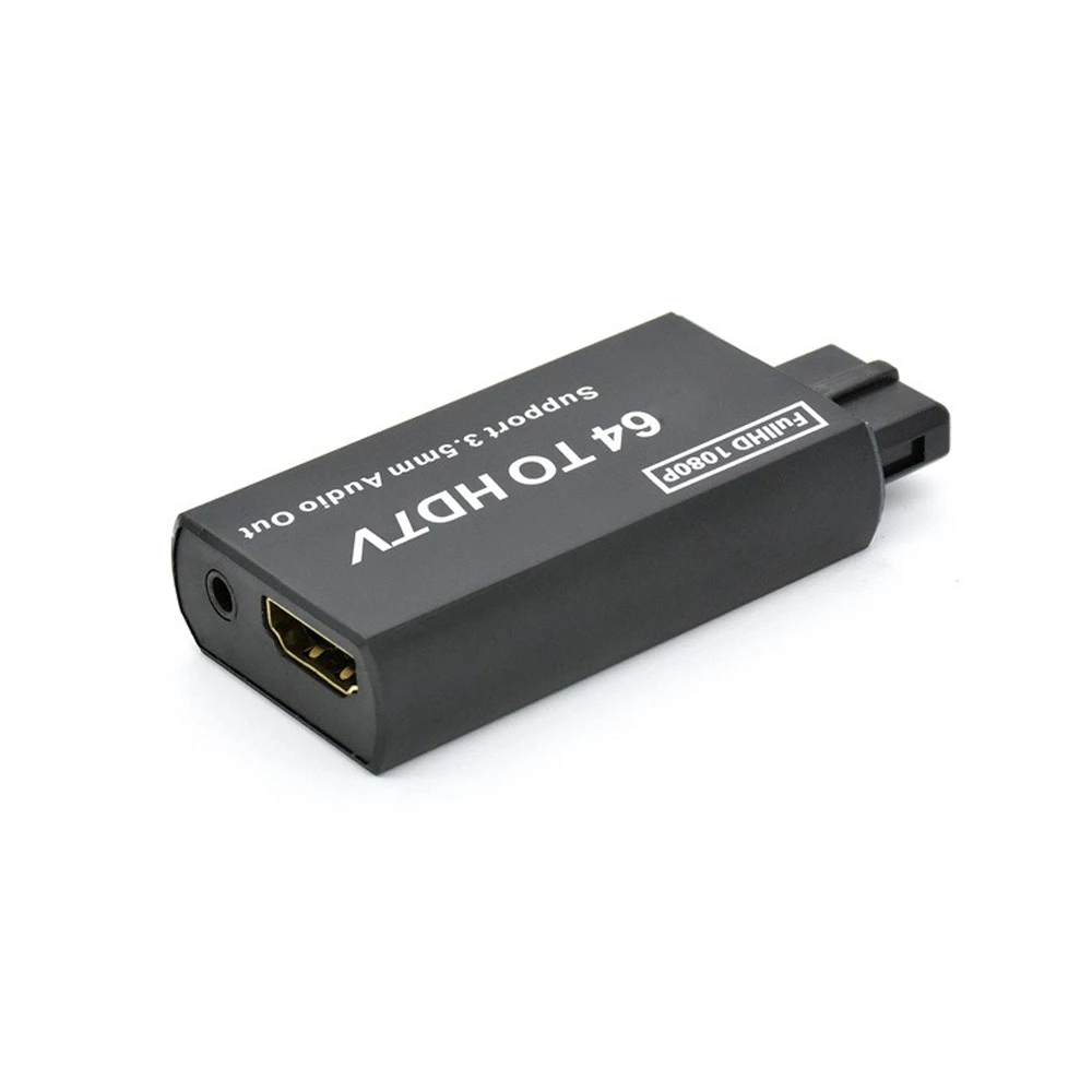 Adaptador de alta calidad para N64/SNES/NGC/SFC a HDTV, convertidor Compatible con HDMI, salida de audio de 3,5mm, convertidor de 1080P