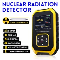 Portable Geiger Counter Nuclear Radiation Detector Personal Dosimeter X-ray γ-ray β-ray Radioactivity Tester Marble Detector