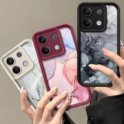 Marble Case For Xiaomi Redmi Note 13 14 Pro Plus Note 15 14 12 11 Pro 5G Poco X6 X5 F6 14T 13T Pro Soft TPU Silicone Phone Cover