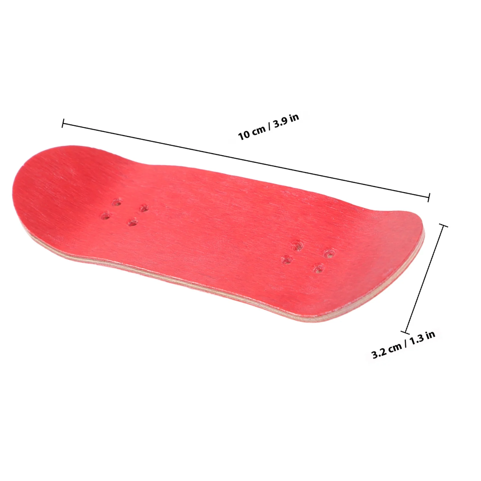 Ponte di ricambio per tastiera Mini skateboard in legno leggero per trucchi delle dita Allenamento delle dita Intrattenimento del movimento della punta delle dita
