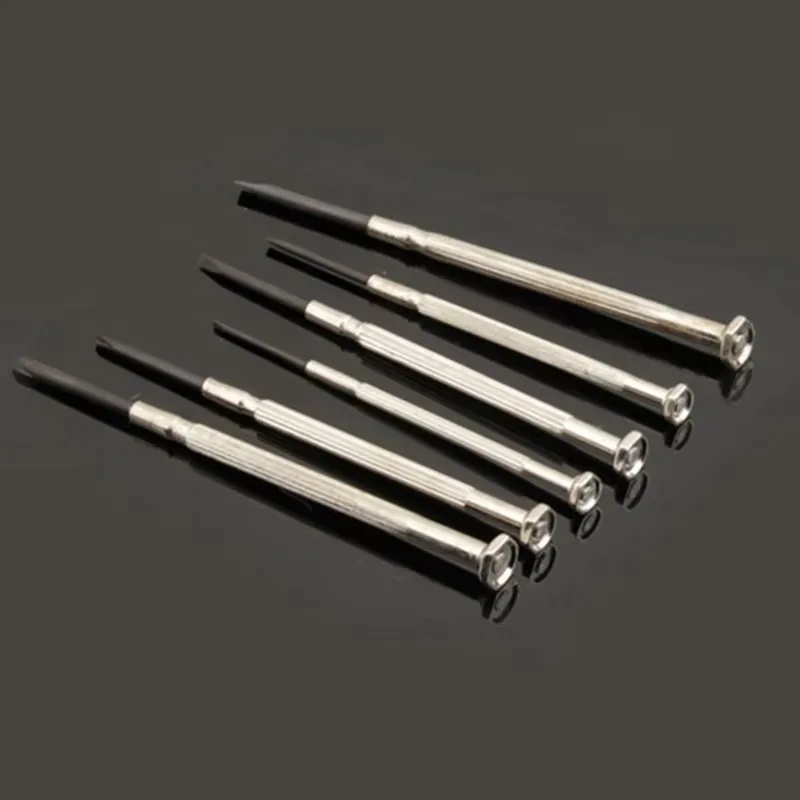 6PCS Eyeglass Repair Tool Mini Screwdriver Set Small Precision Screwdriver Kit for Watch Electronic Jewelry Toys