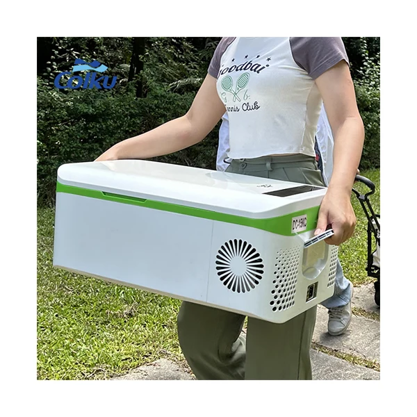 

Colku DC-15KC Mini Campervan Refrigerators 12V Portable Fridge Freezer With LED Display