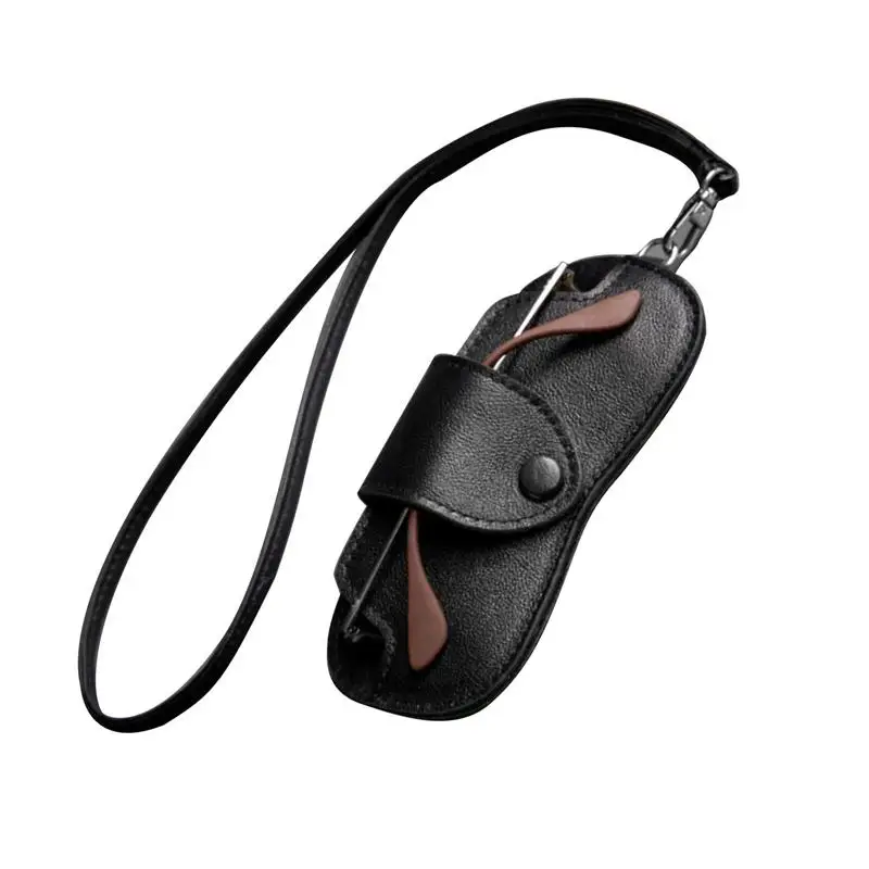 Yumuşak Deri Gözlük Çantası Gözlük Kılıfı Sıkma Üst Taşınabilir Ultra Ince PU Gözlük Kılıfı Tutucu Organizatör Çantası Bilek Kayışı Ile