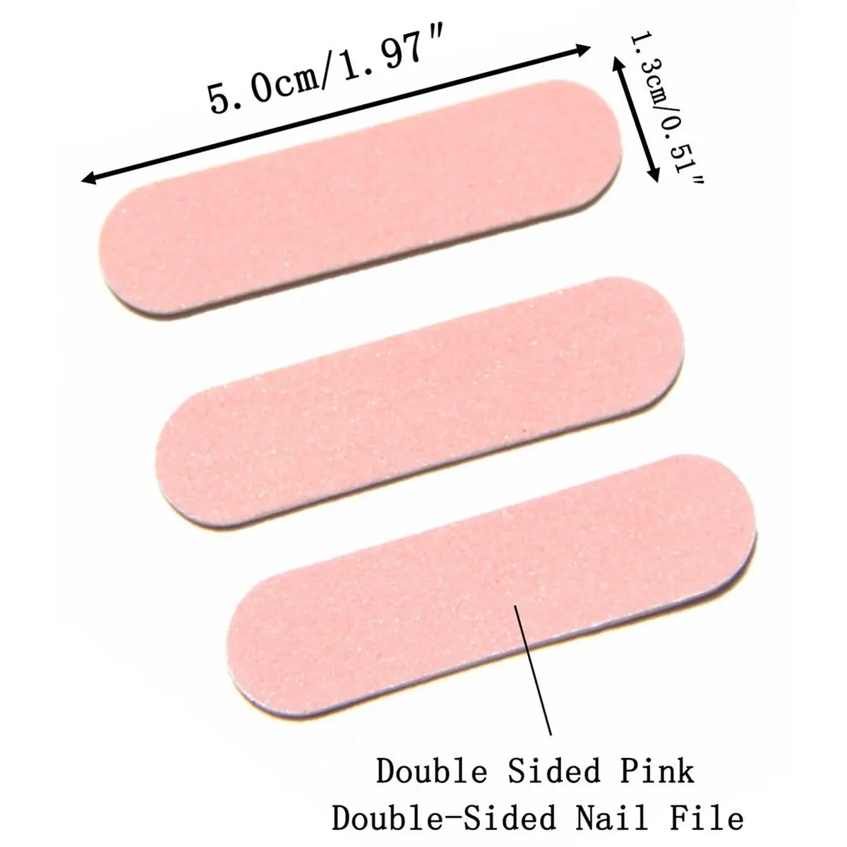 15/30/50/100 Pcs Arquivos de Unhas Rosa Placas de Esmeril Dupla Face para Manicure Pedicure Nail Art Polimento e Modelagem