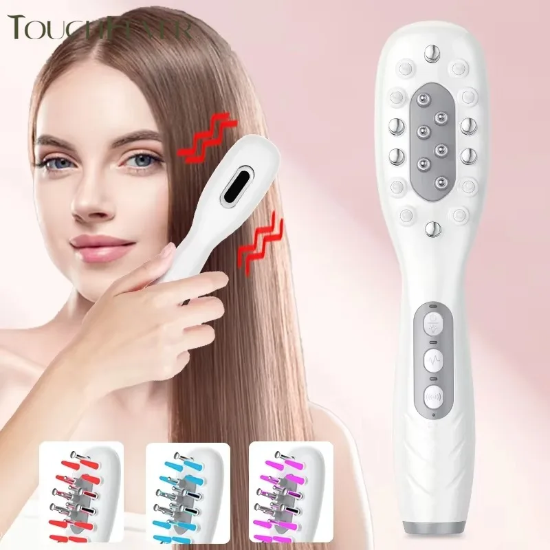 

Portable Hair Brush, Wireless Electric Scalp Massager for Travel Body Massage Hair Care