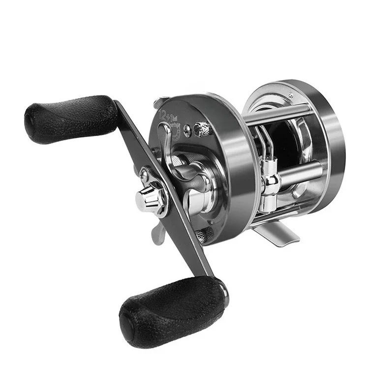 

Drum Wheel Metal Luya Wheel Black Fish Black Special Wheel Lei Qiang Far Throw Sea Fishing Boat Fishing