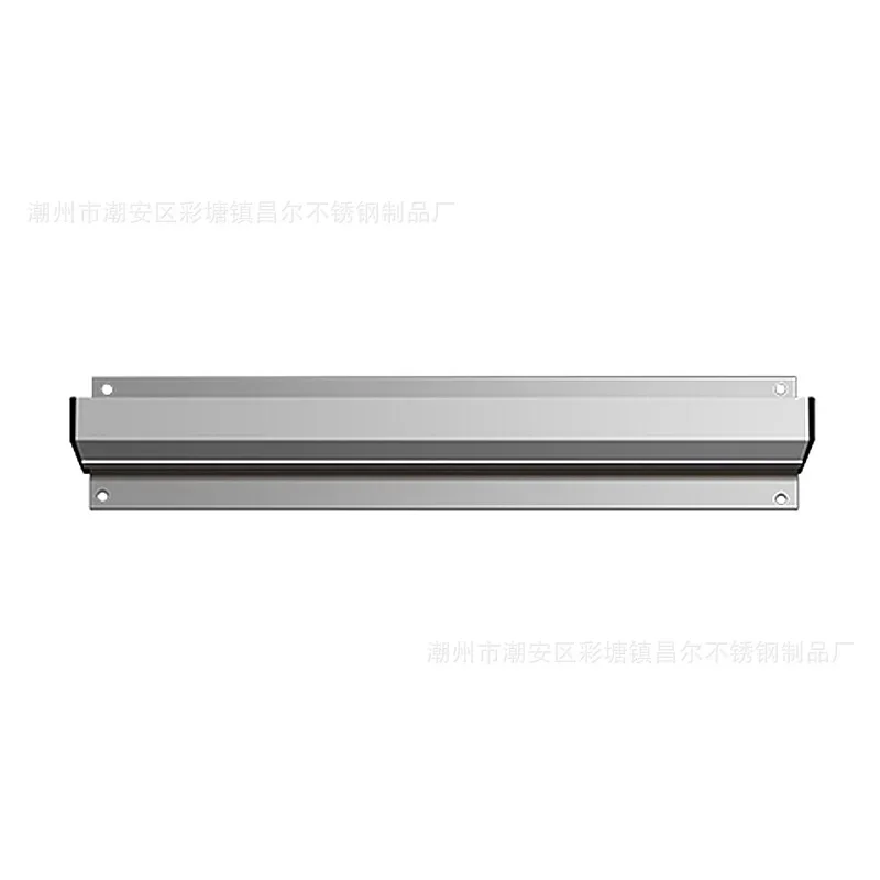 Aluminum alloy clip, wall mounted, hole free order clip, restaurant, kitchen takeout menu, ticket insertion, single row device