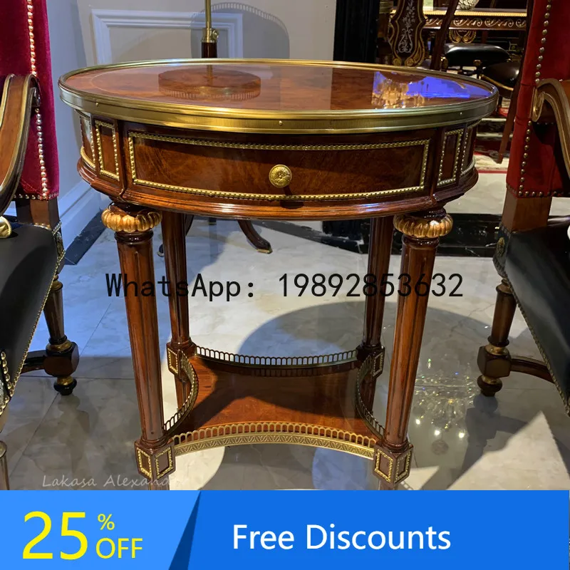 

FZ Living Room Exquisite Small Coffee Table Sofa Side Table Light Luxury Corner Table Movable Small