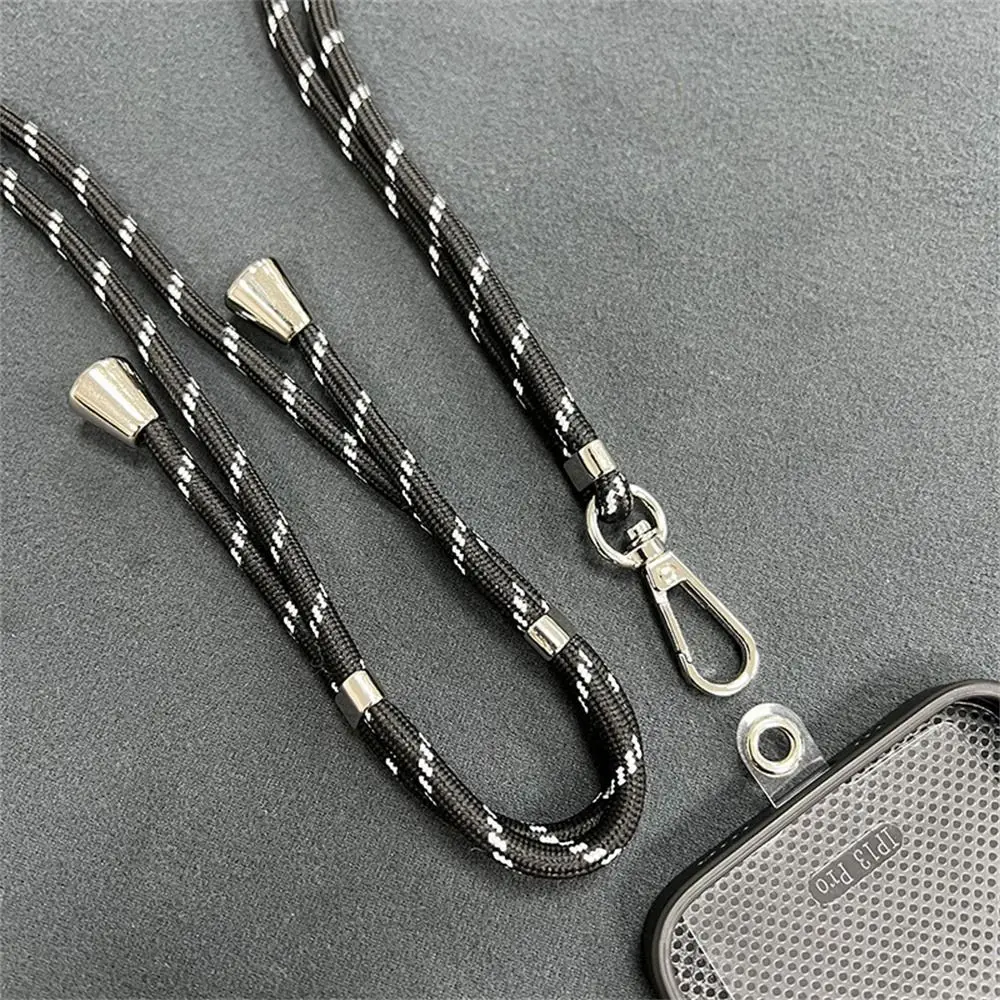 

Регулируемые ремни для мобильного телефона, анти-потерянный съемный шейный шнур для телефона, длинный красочный ремешок для телефона через плечо для мужчин и женщин