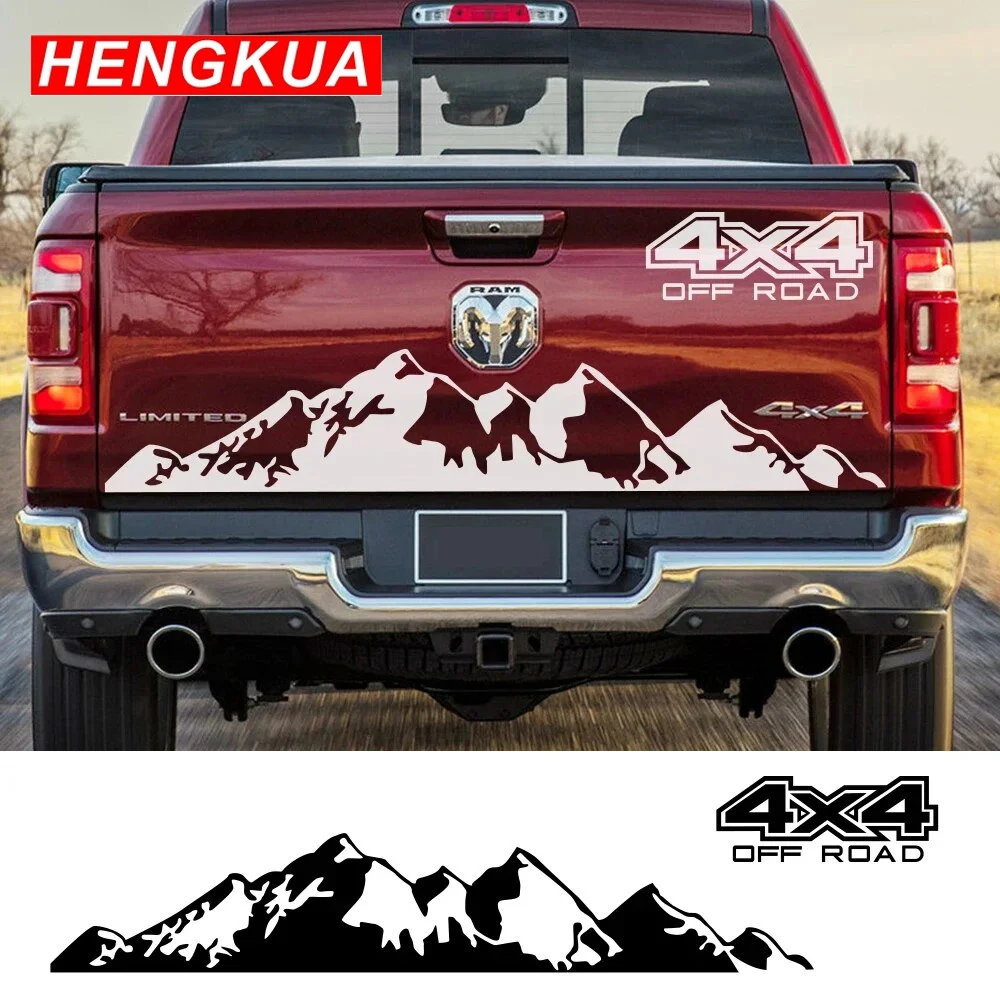 Adesivo de carro captador cauda decoração decalques para ford ranger raptor isuzu dma nissan vw amarok toyota hilux filme vinil acessórios automóveis