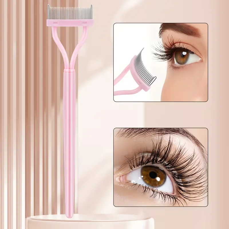 Professional Eyelash Separator Tool for Eye Makeup - Gentle on Lashes Keeps Them Defined Ideal for Daily Use