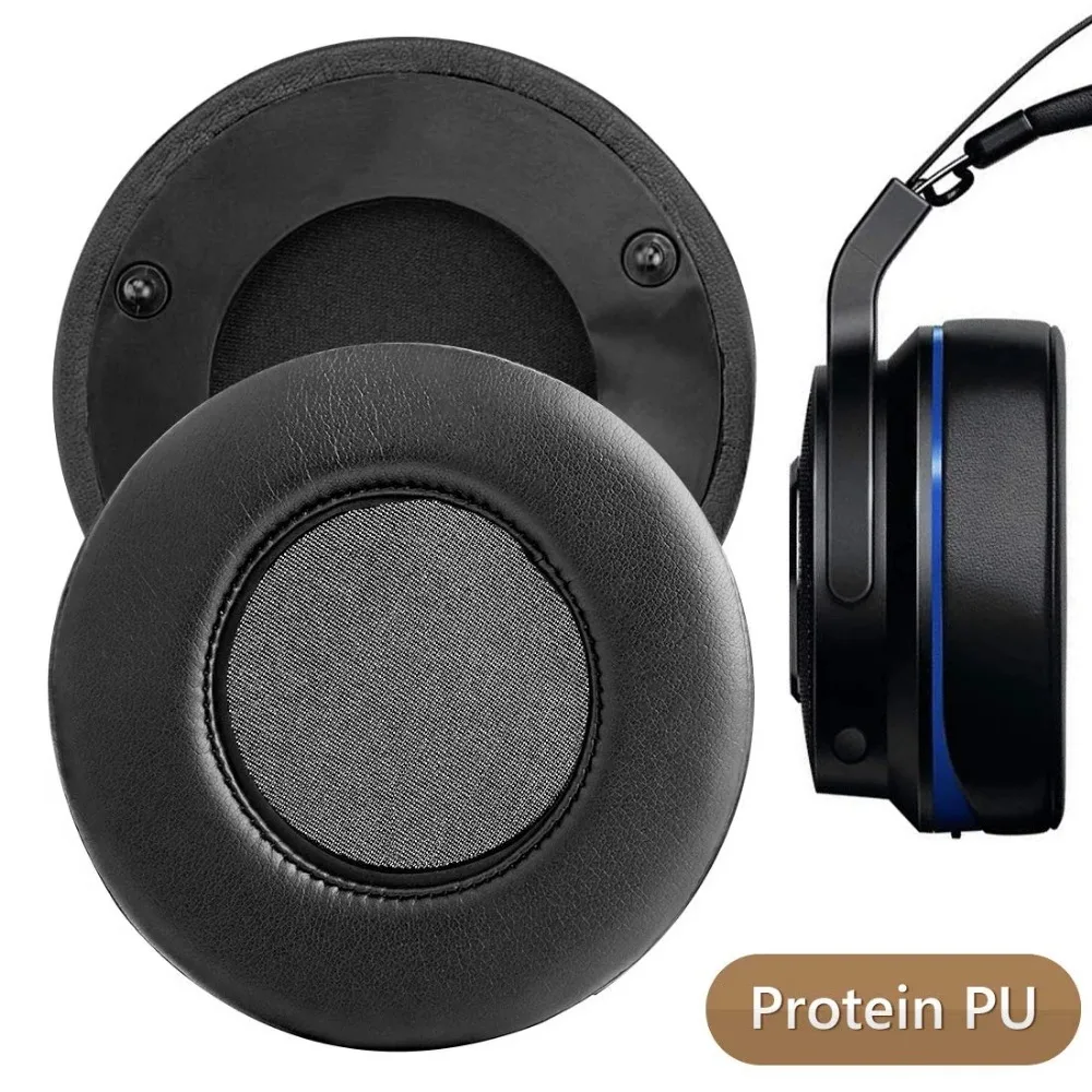 1คู่แผ่นรองหูฟังสำรอง, สำหรับ Razer threer Tournament ชุดหูฟังสำหรับเล่นเกม PS4 Xbox One Dolby 7.1