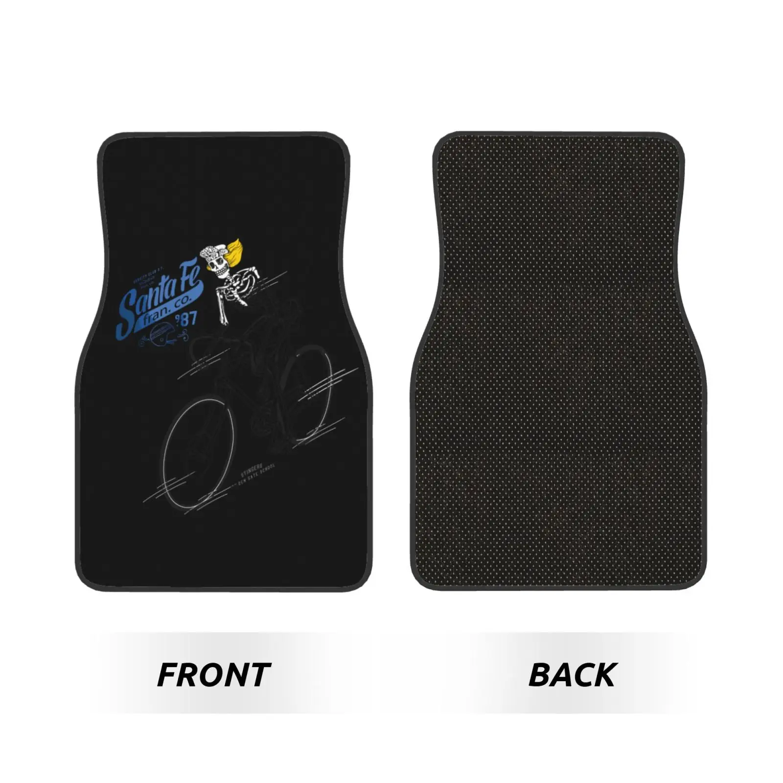 4pcs Car Floor Mats, Personalized And Stylish Design, Perfect For Christmas, Valentine'S Day, Thanksgiving, A Top Choice For Car