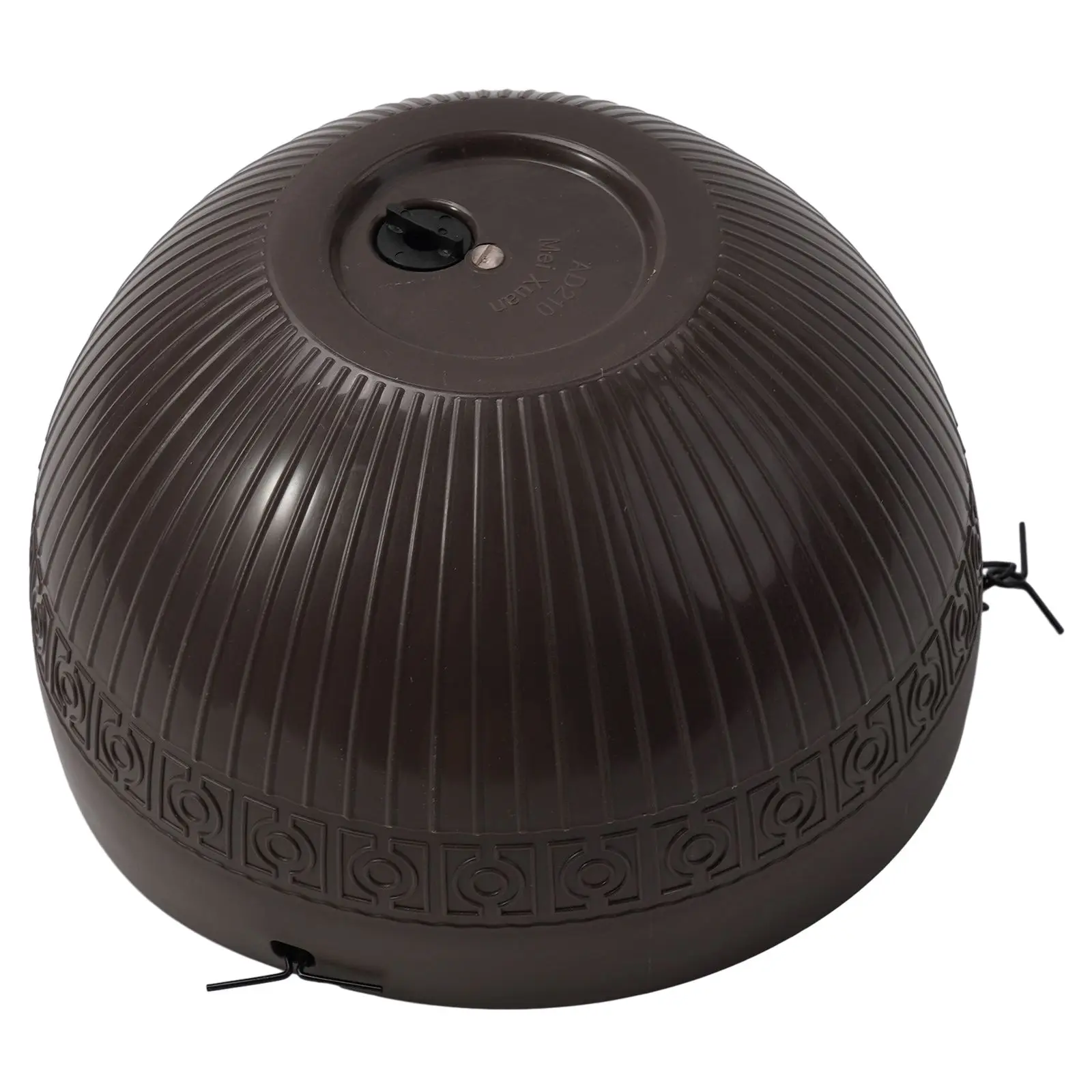 Outdoor Hanging Plant Pot with Drainage Holes and Water Barrier Net Featuring Removable Iron Chain for Stability