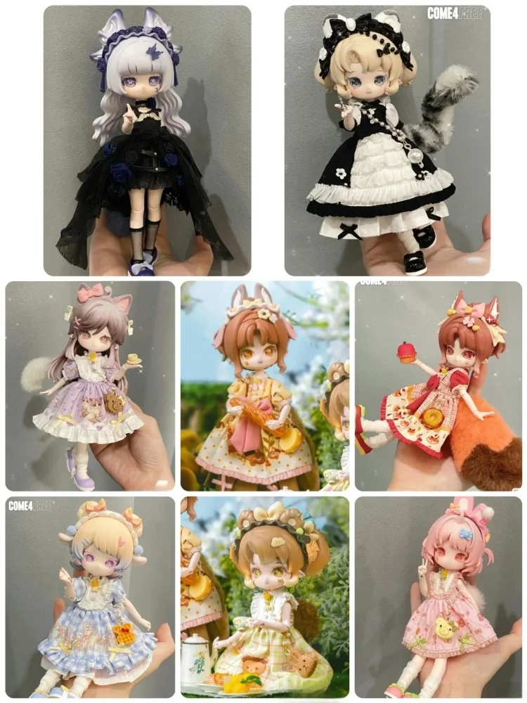 

In Stock Authentic Come4free Mitian Enchanted Forest 1/12 Scale Articulated Doll Dress-Up Bjd Blind Box Figurine Desktop Gifts