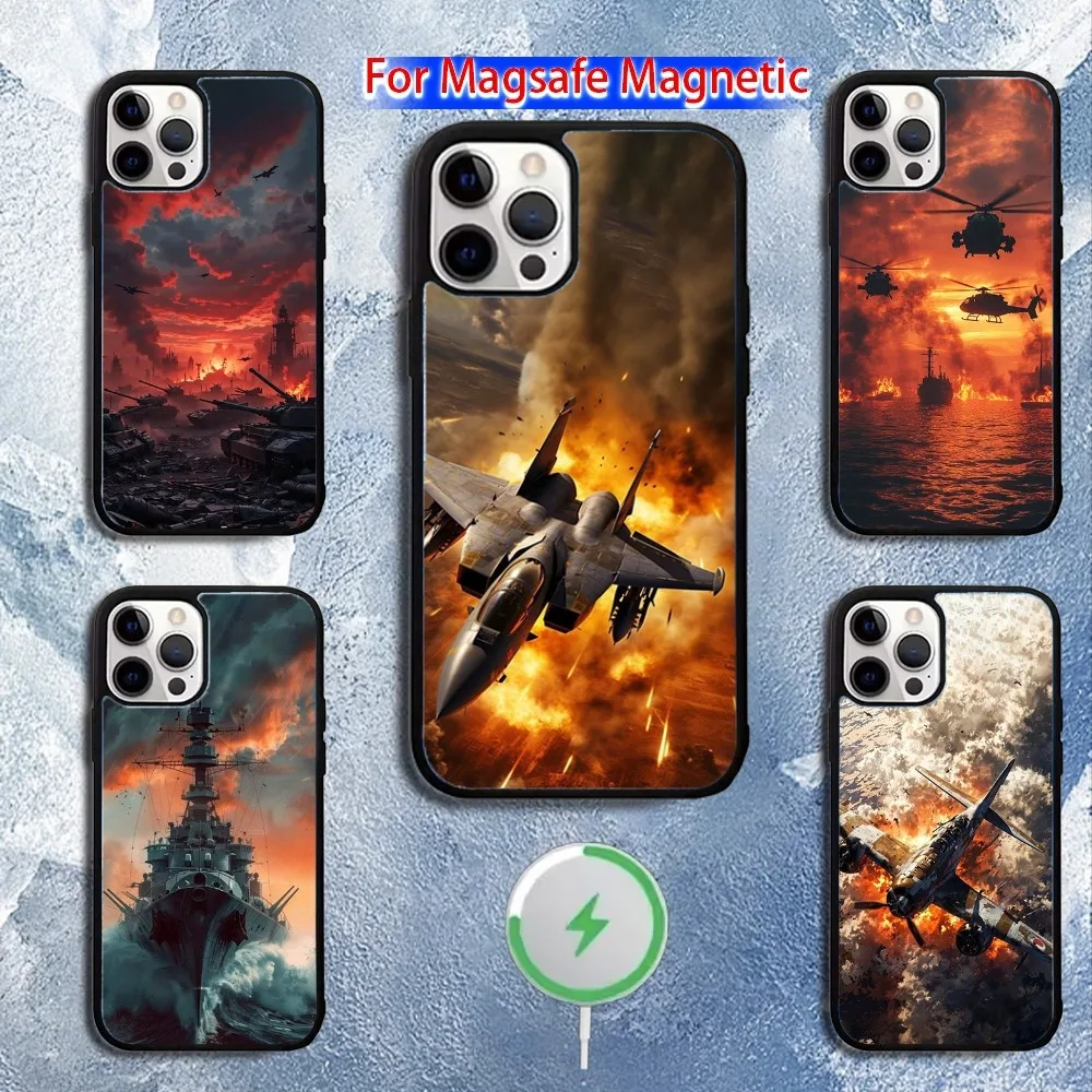 

Tanks aircraft warships Phone Case For iPhone 16,15,14,13,12,11,Pro,Max,Plus,Mini,Magsafe,Magnetic Wireless Charging Case
