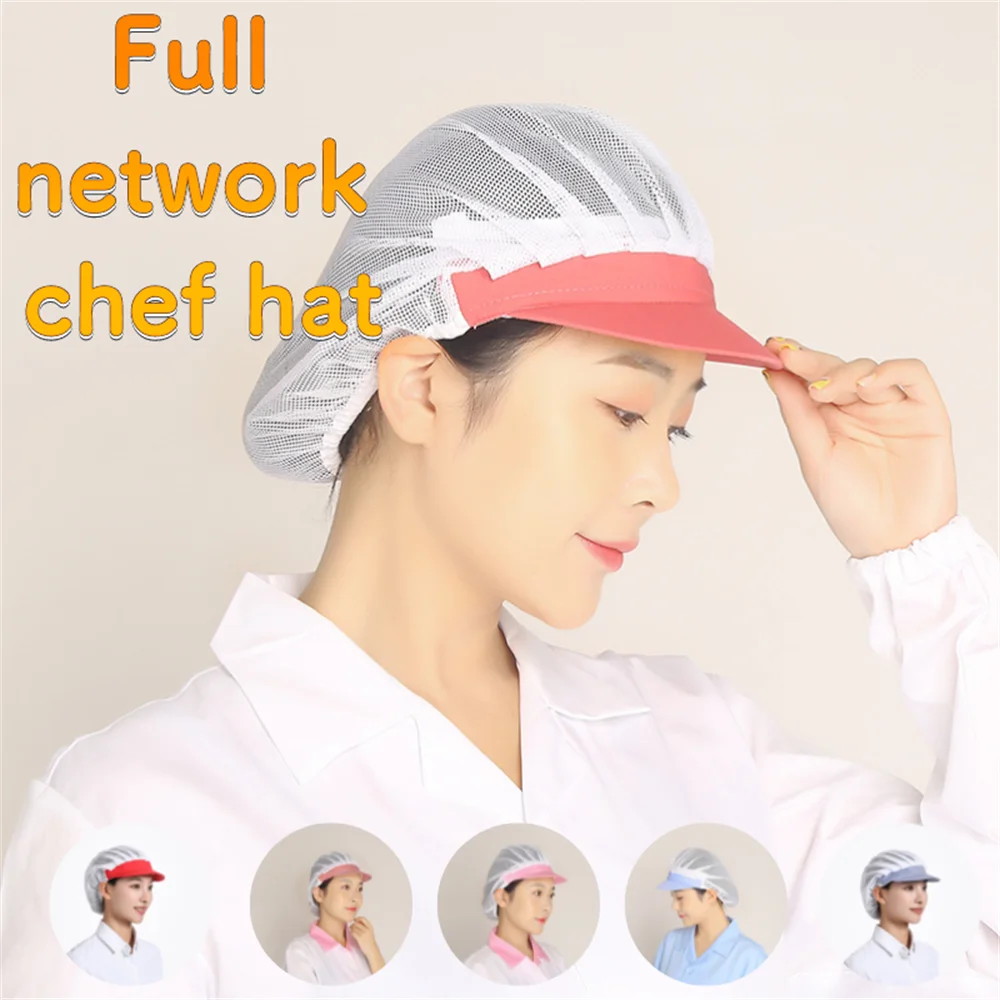 

Whole Network Chef Hats Are Suitable For Kitchen Baking Cooking Safety Hygiene Reusable Multiple Work Clothing Accessories Hat