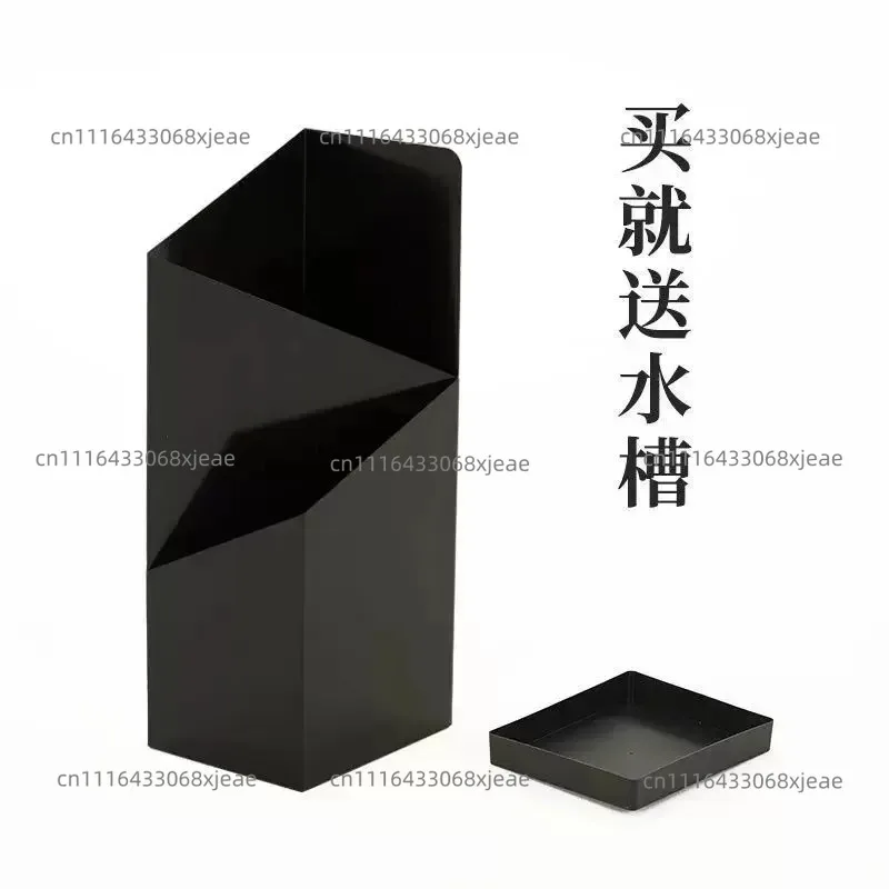Umbrella rack storage umbrella bucket Commercial hotel lobby storage Large capacity household class entrance Umbrella artifact