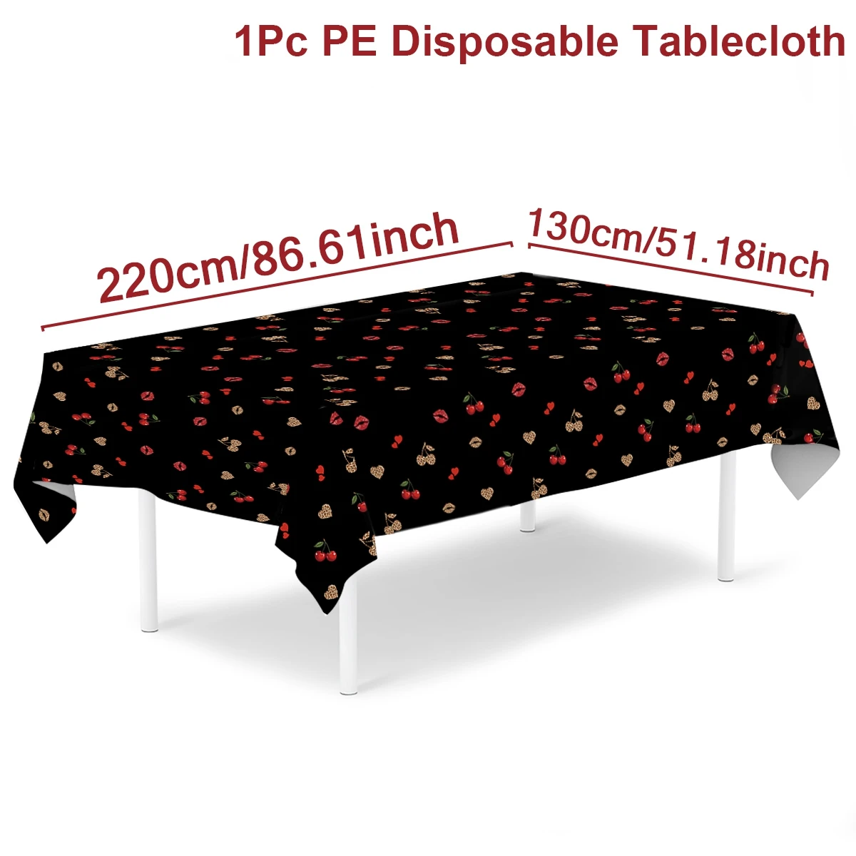 Lila Laser-Tischdecke aus Aluminiumfolie für Geburtstagsfeiern, Hochzeiten und Babypartys