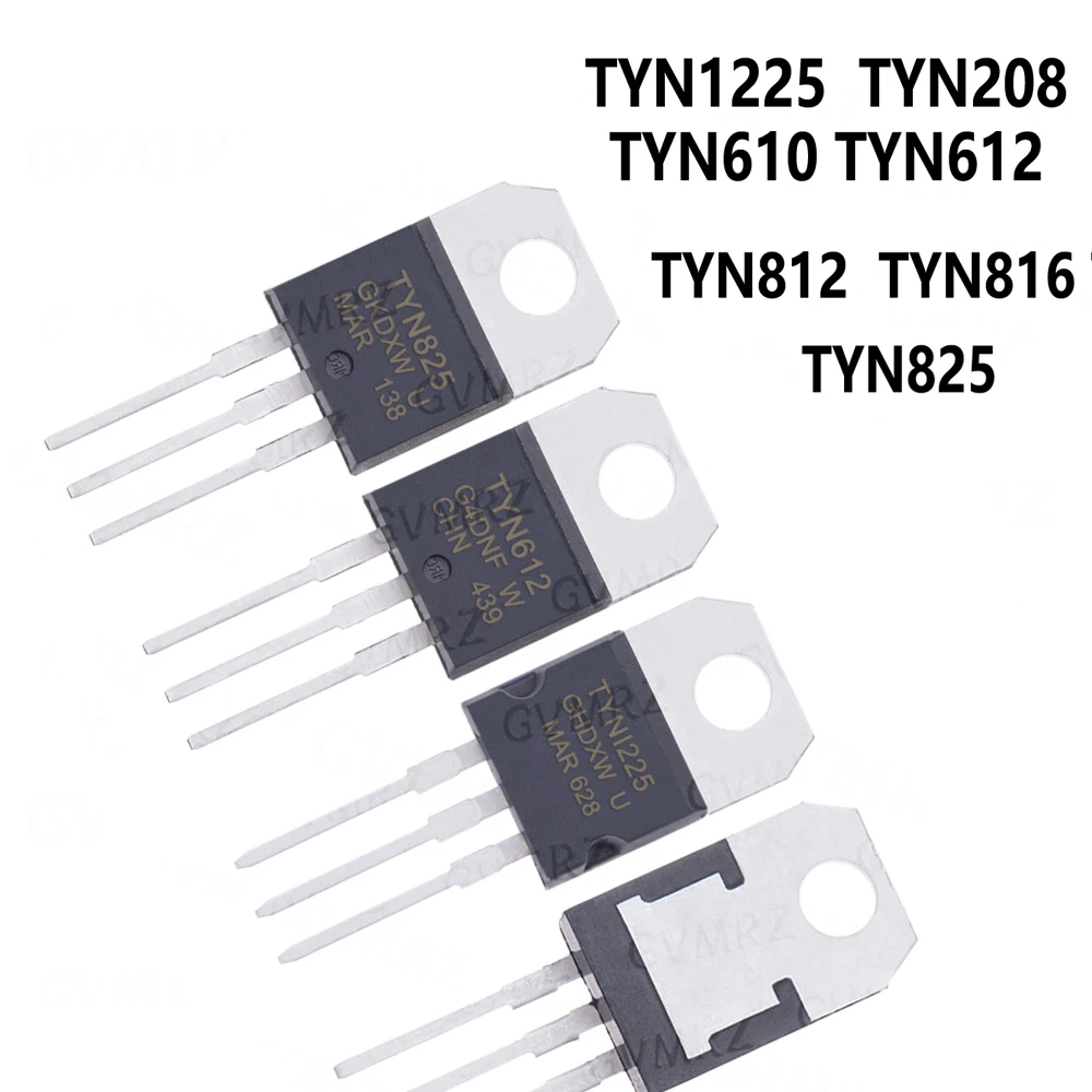 10PCS TO-220  TYN1225 TYN208 TYN610 TYN612 TYN812 TYN816 TYN825 TO-220  transistor TYN1225 TYN208