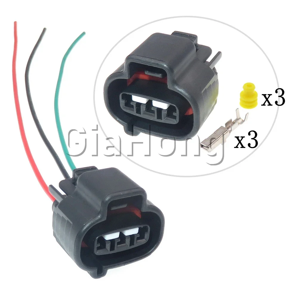 1 Set 3 Ways Auto AC Assembly Parts 11143 90980-11145 DS-BN-3F-GR Car Sealed Connector VSS Sensor For TOYOTA Carola Corolla Alto