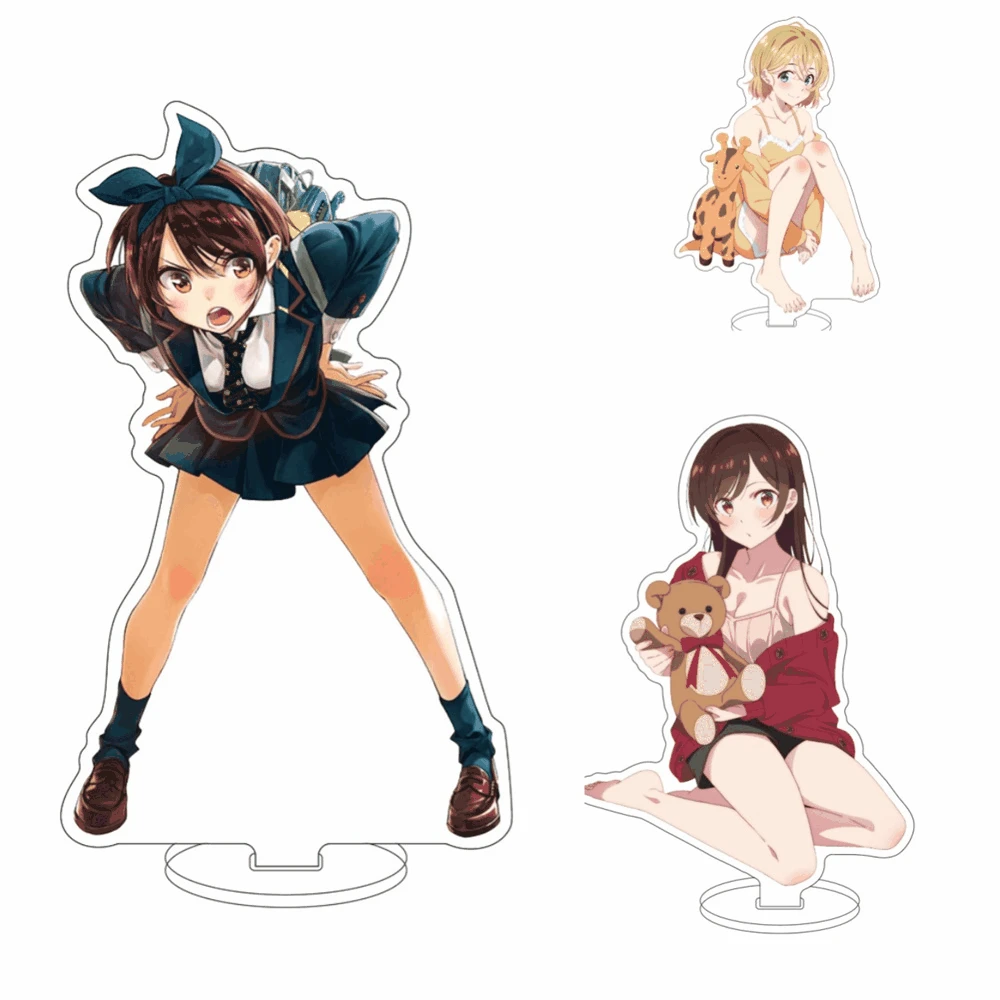 15CM Charm Anime Mieten Sie eine Freundin Acryl Standmodell Cosplay Charaktere Ornament Zubehör Waren Sammlung Geschenke