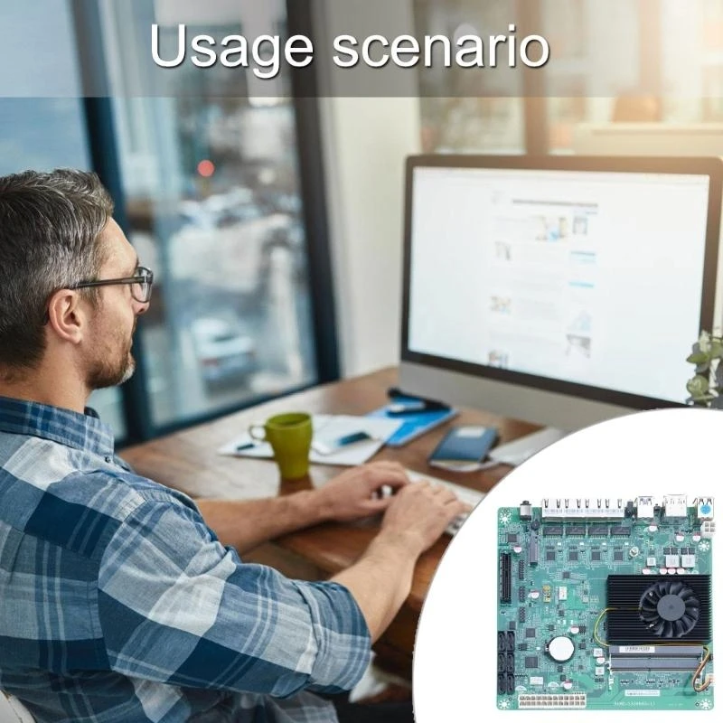 Port N5105 ITX Mainboard للشبكات المتقدمة في مساحة Maker Maker