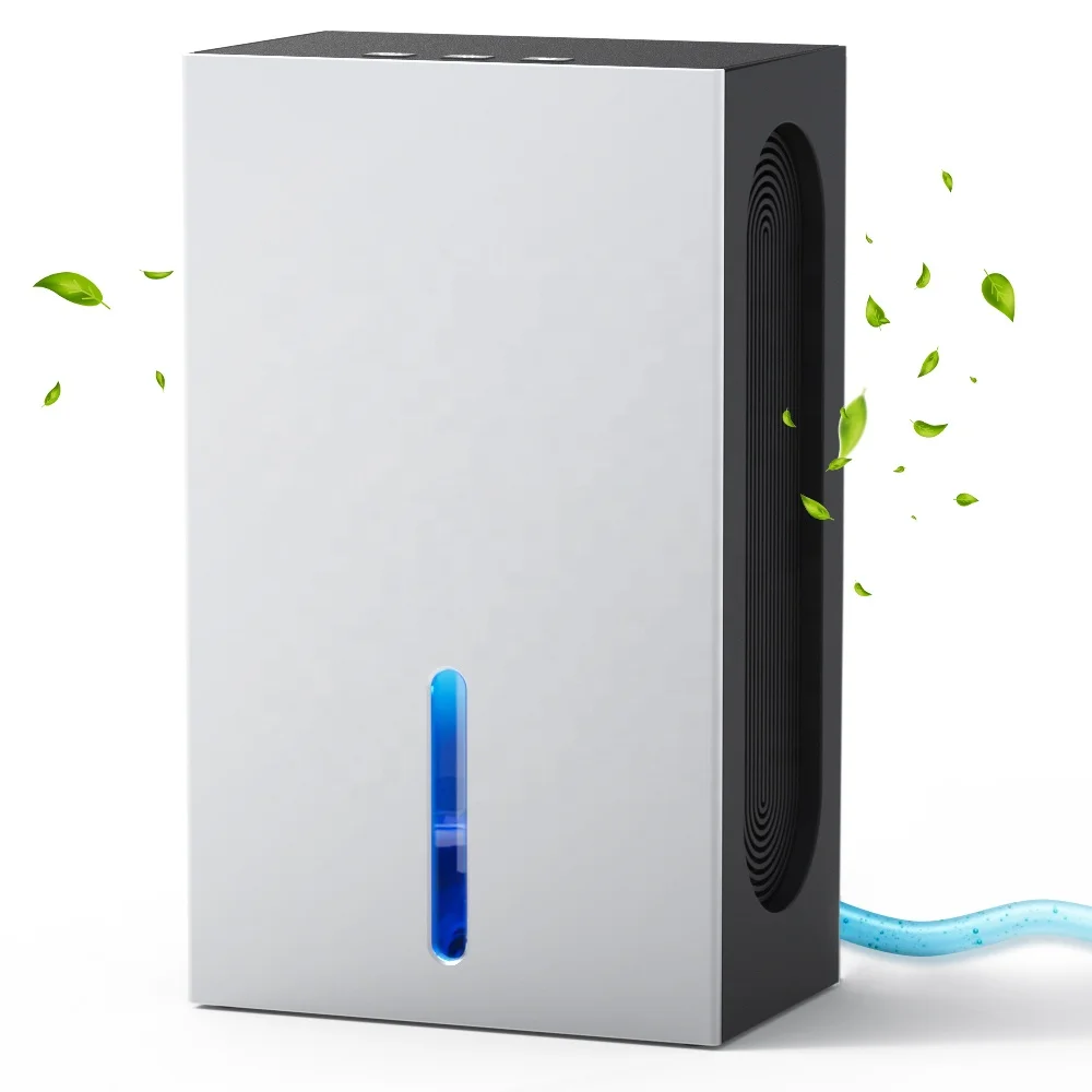 

2025 Intelligent Portable Dehumidifier 2.4L Home Dehumidifier for Home Basement with Drain Hose