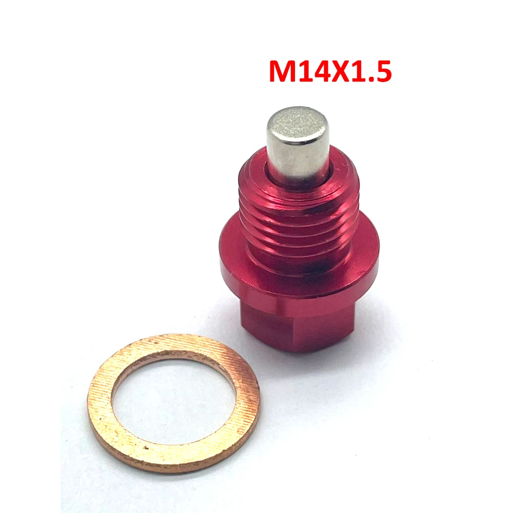 M12X1.25 or M14X1.5 Magnetic Oil Drain Screw for Auto Parts Oil Pan Magnetic Oil Drain Plug for Aluminum Alloy Transmission