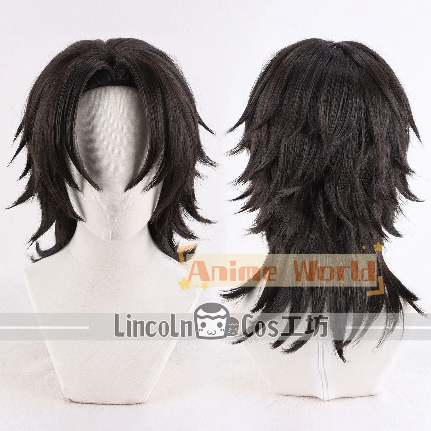 Anime Kirei Kotomine Wig Halloween Carnival Party Props Synthetic Hair Heat Resistant Fiber + Wig Cap