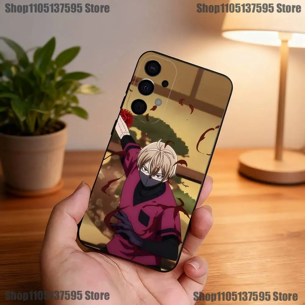 حافظة هاتف أنيمي T-Tougen Anki لهاتف سامسونج S25، S24، S21، S22، S23، S30، Ultra، S20، Plus، Fe، Lite، 5G غطاء أسود #5