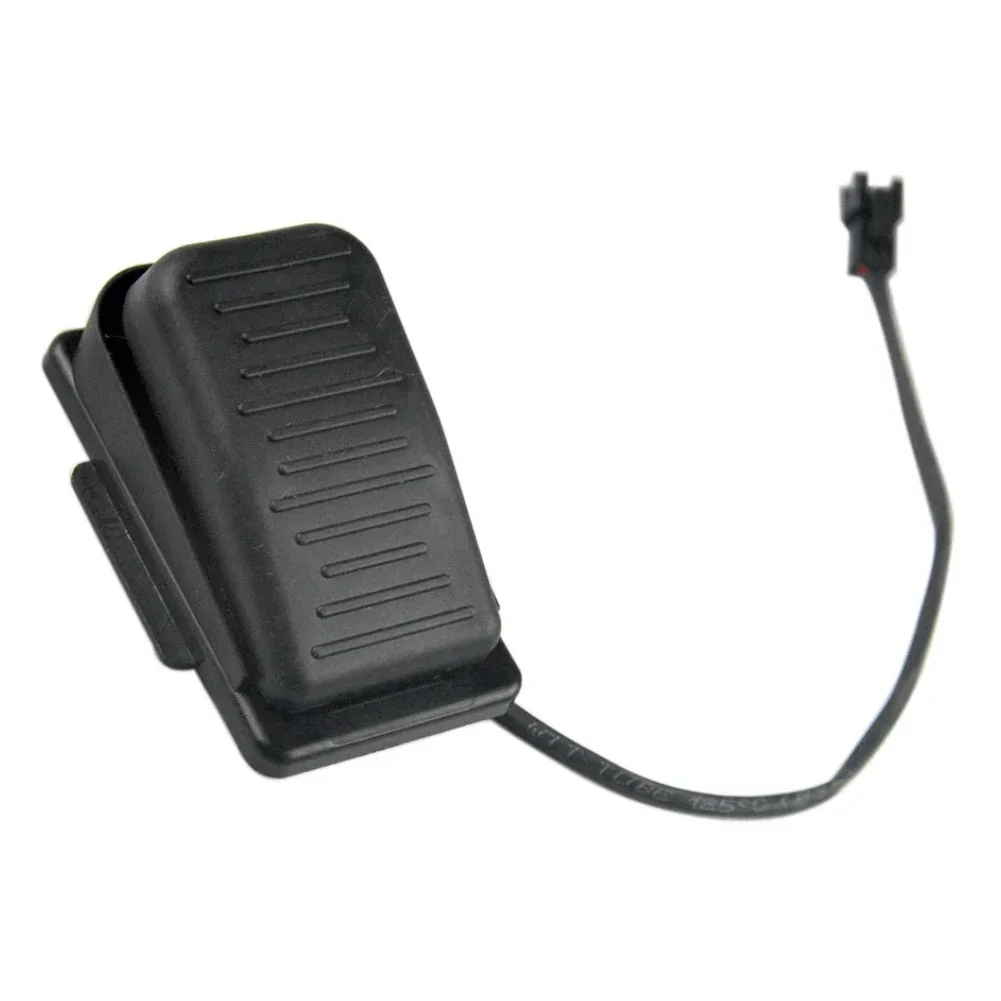 Electric Foot Switch Black white Socket 1pcs Car JR1804AD-12V-C Electric Foot Switch For Children Motors Pedal