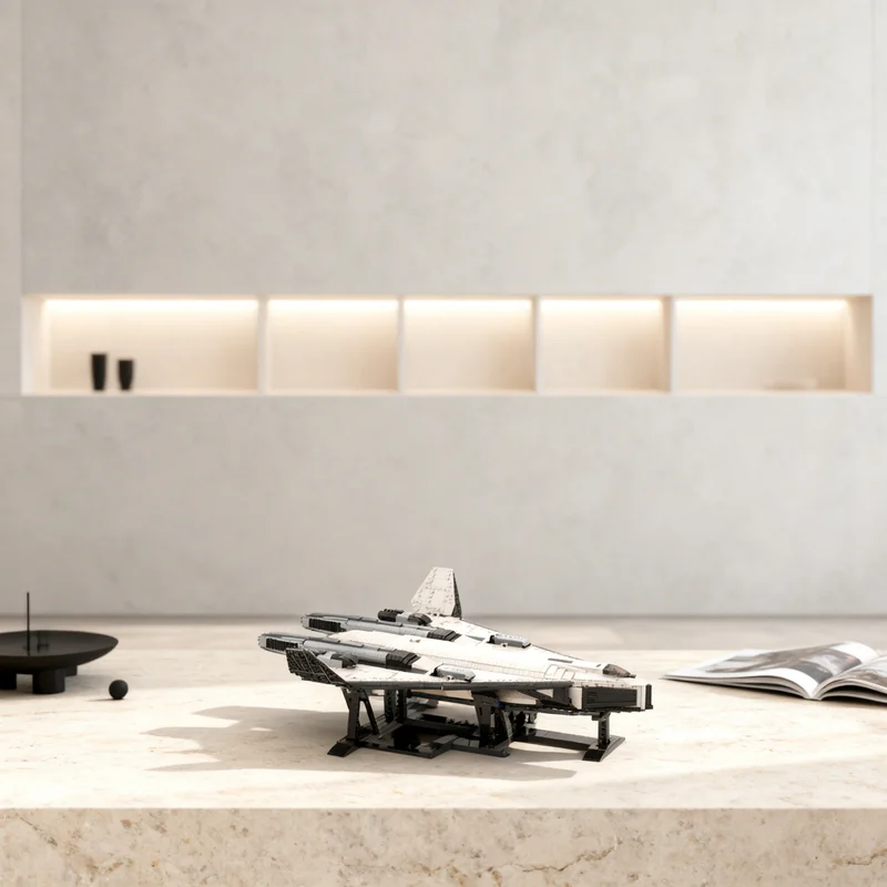 

4751pcs MOC Valkyrie SSTO TAV 37B Class Avatar Model Building Blocks DIY Gift Creative Collectible Display Decor Premium Adult