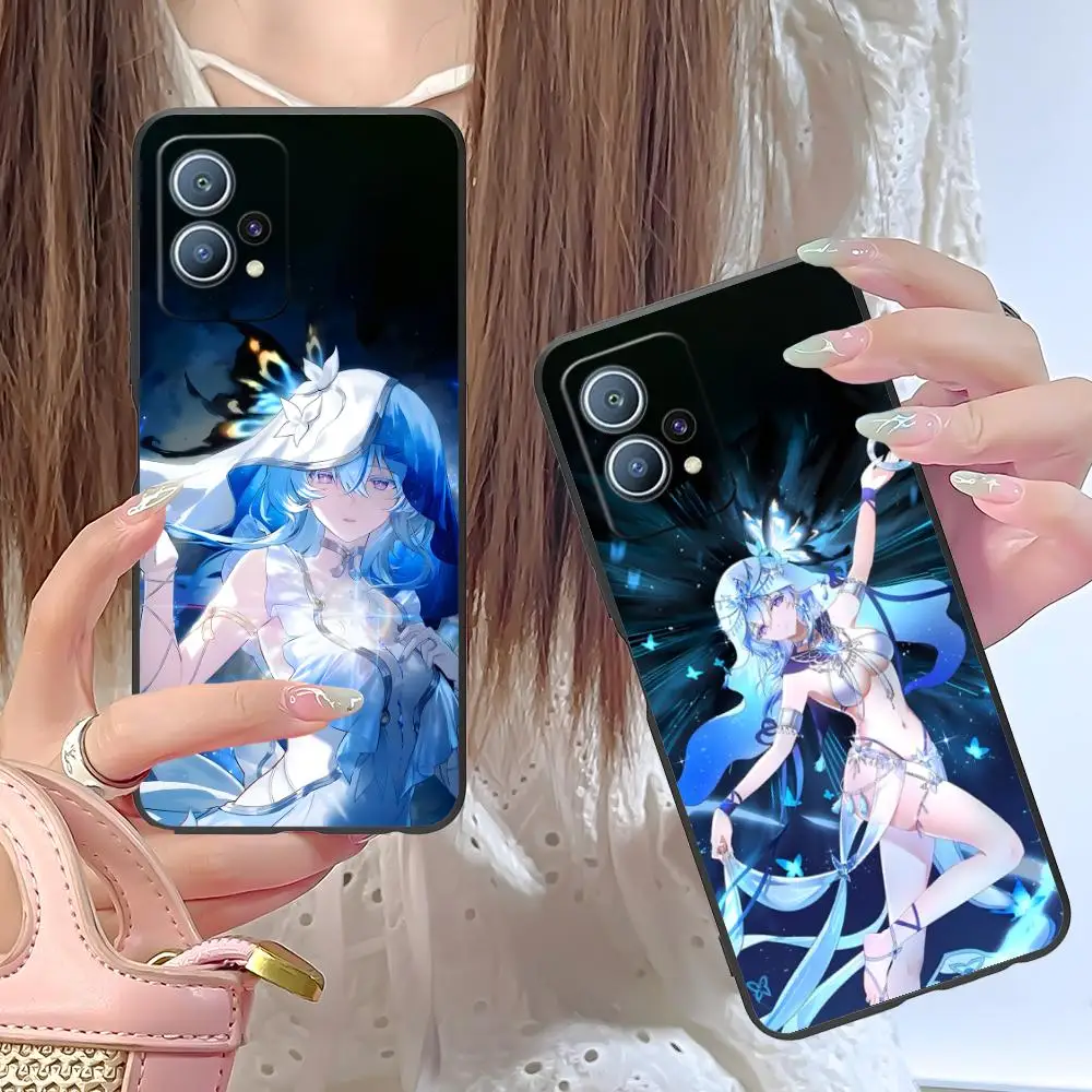 

Wuthering Waves Shorekeeper Phone Case for Huawei P60 P50 P40 P30 P20 P10 P9 P8 Pro Lite Plus Black Pretty Cover Cellphones