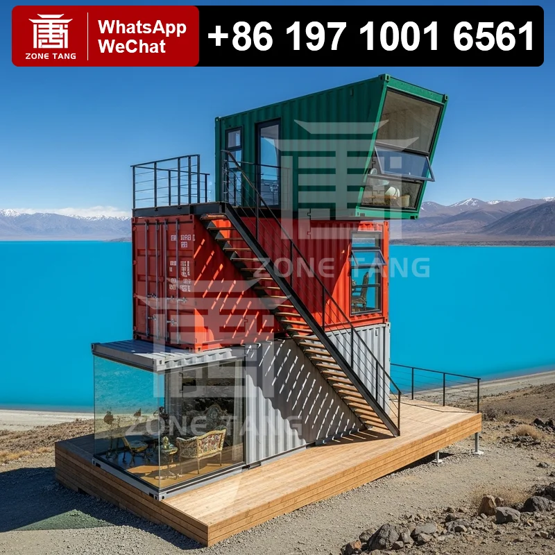 

Beach House Energy Saving System Tiny Homes Flat Pack Home ISO CE Certificate Quick Deploy Manufacturers Prefab Home Best Houses