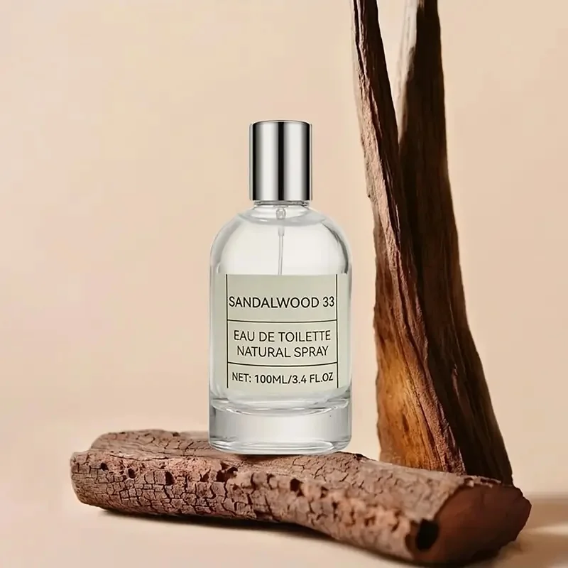 Champagne Wood nr. 33 Perfumy męskie i damskie w sprayu 3.4 oz. Trwały zapach, przenośny kształt.