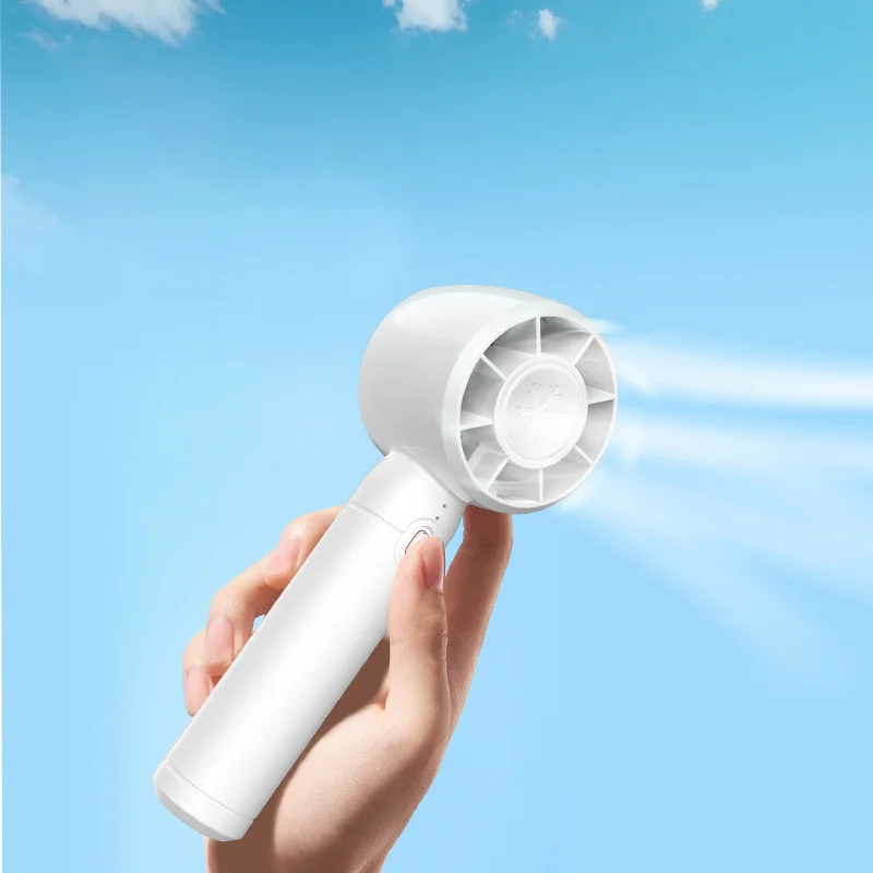 

Мини-ручной вентилятор, 3-скоростной USB-мини-вентилятор, перезаряжаемый портативный охлаждающий вентилятор для офиса, путешествий, кемпинга на открытом воздухе
