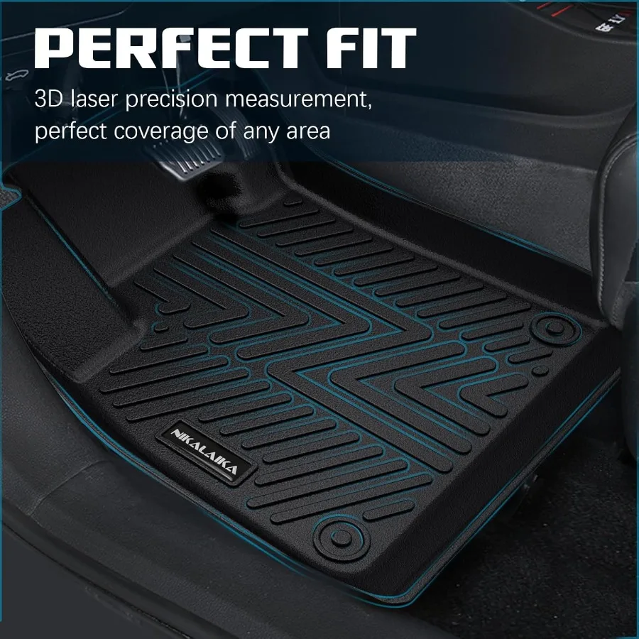 

Floor Mats for 2026 2025 2024 2023 Honda Accord Include Hybrid All Weather Protection TPE Rubber Floor Liners for Honda Accord
