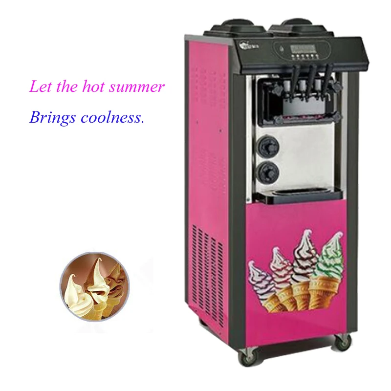 Commercial Soft Ice Cream Machine Sweet Ice Cream Make Ice Cream Maker
