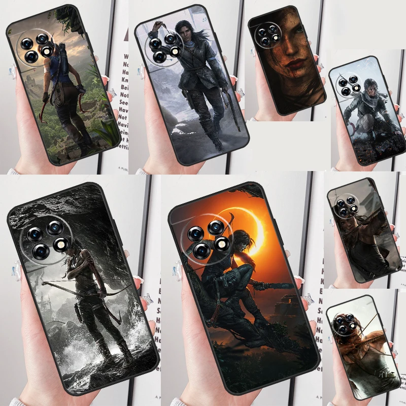 Tomb Raider Case For OnePlus 11 8 9 10 Pro 8T 9RT 10R 10T Cover OnePlus Nord CE 2 3 Lite 2T N10 N20 N30