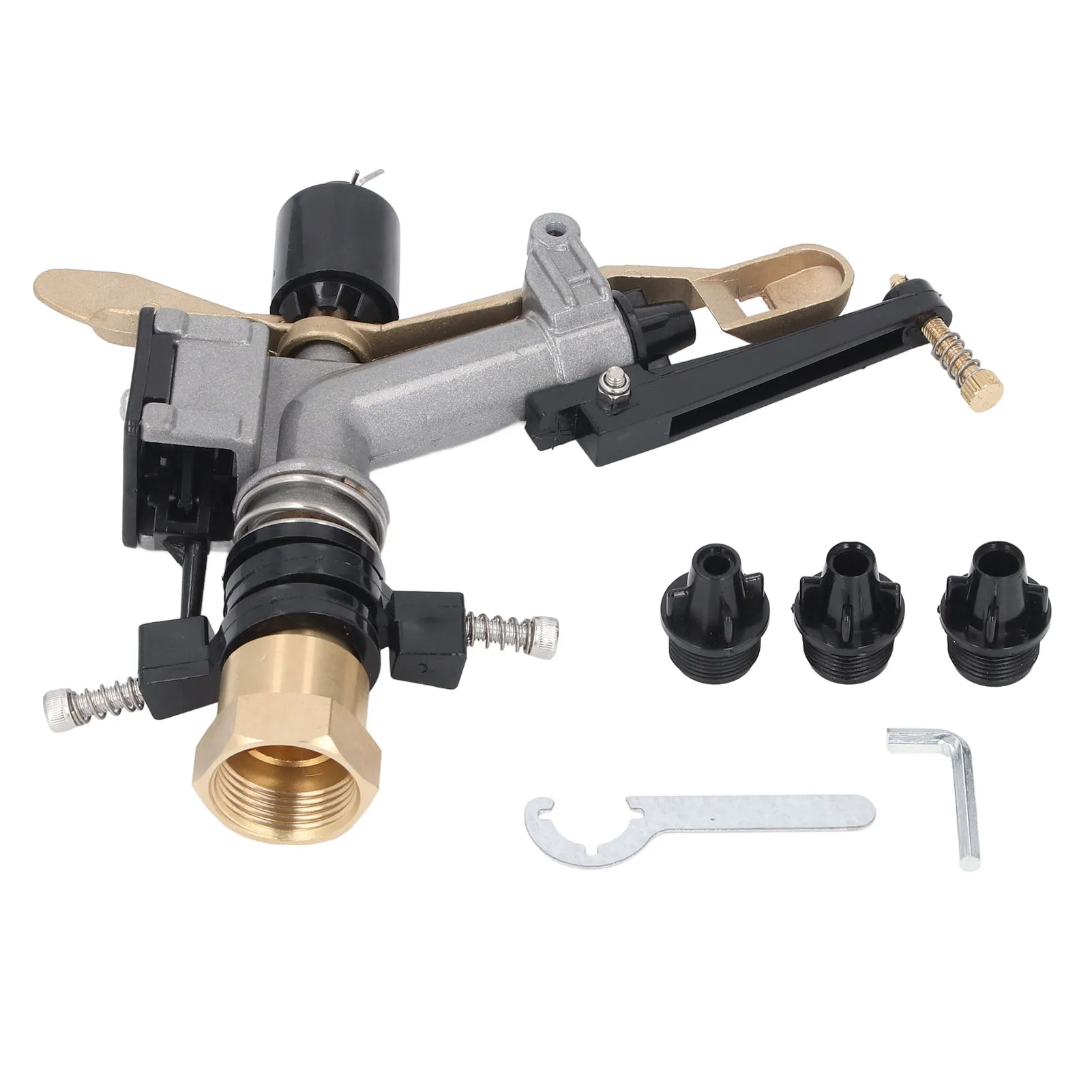 

DN25 1 Inch Irrigation Sprinkler Auto Rotating Large Area Misting Sprayer Agricultural Irrigation Sprayer For Yard Garden Farms