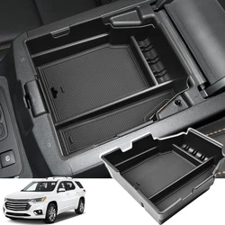 Center Console Organizer Tray for Chevy Traverse Accessories 2018 2019 2020 2021 2022 2023 Interior Secondary Armrest Storage