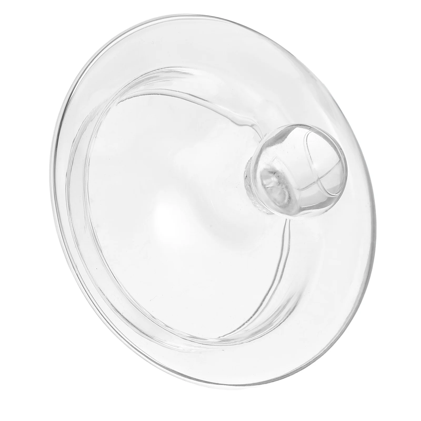 ฝาปิดกาน้ำชาทนความร้อน ฝาปิดแก้วโบโรซิลิเกตแบบถอดได้ ฝาปิดกาน้ำชาแบบใส