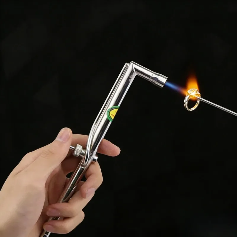 Jewelry Soldering Torch Kit With Igniter - Adjustable Flame Welding Tool For Gold Silver Metalworking Professional DIY Craft