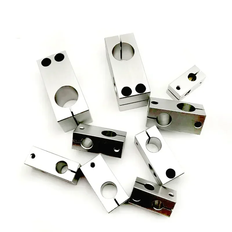 2 قطعة عمود عمودي المشبك المحور البصري عبر كتلة دعم إصلاح القطر الربط الصلب قضيب رمح قوس ربط الألومنيوم 8-32