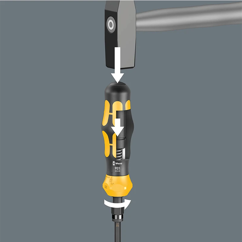 Wera 05018100001 921 Kraftorm Plus 900 Series Impact Screwdriver For 1/4 \