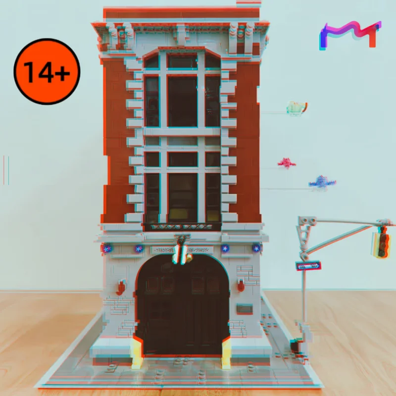 

2026 NEW 4634pcs MOC-75827 Ghostbusters Firehouse Building Blocks Bricks Kit Toys Kid Adult Home Decor Christmas Birthday Gifts