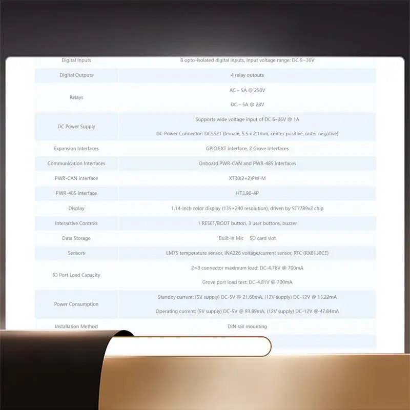 

Контроллер Stamplc Программируемый логический контроллер Iot Контроллер Stamplc с M5stamps3-X64A