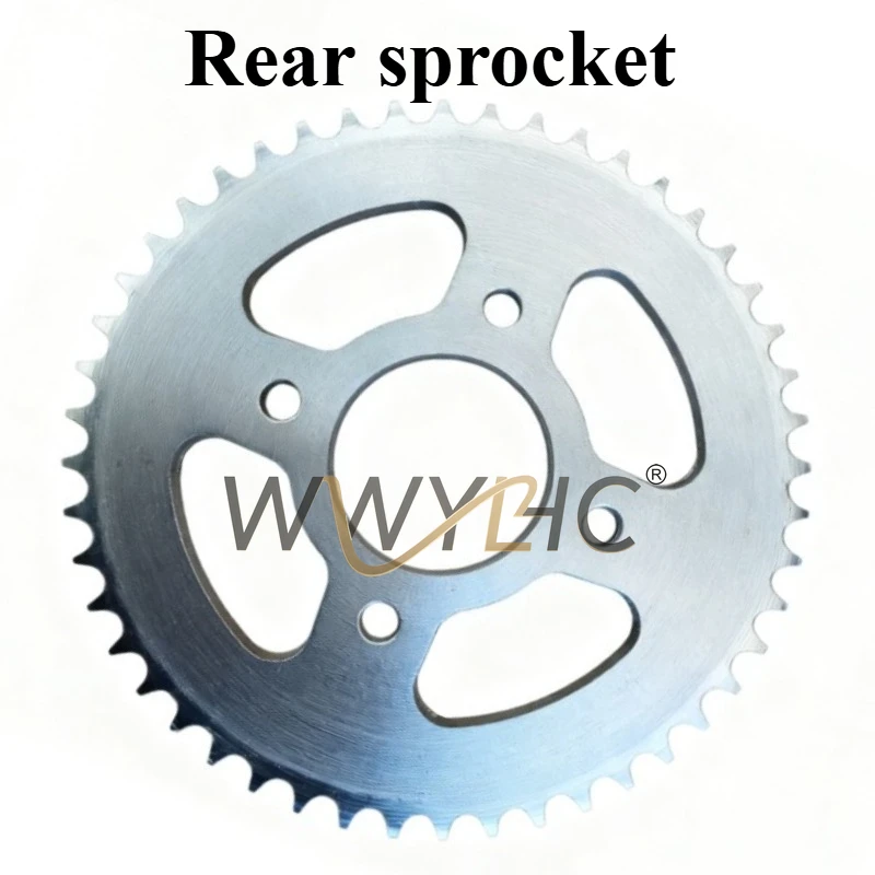 

Suitable for Lifan Accessories LF150-14P/K19 Sprocket Chain Plate Chain Set Three-piece Combination Dafei Xiaofei