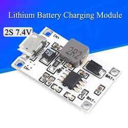 5V 2A Lithium Battery Charger Step Up Protection Board 2S 7.4V 8.4V Boost Power Module Li-Po Li-ion 18650 Bank Charger Board DIY